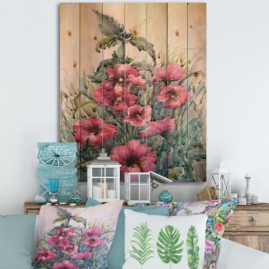 Designart - Blossoming Hibiscus In The Wild